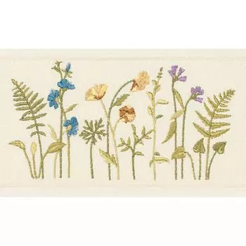 Linum Home Textiles Набор украшенных банных полотенец Serenity, голубой