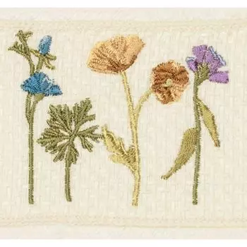 Linum Home Textiles Набор украшенных мочалок Serenity, белый