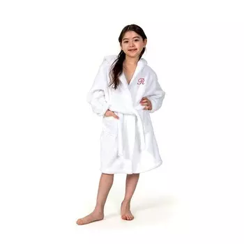 Linum Home Textiles Персонализированный детский суперплюшевый халат с капюшоном, R
