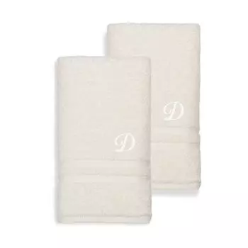 Linum Home Textiles Турецкий хлопок Denzi Набор из 2 индивидуальных полотенец для рук