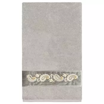 Linum Home Textiles Турецкий хлопок Mackenzie Набор украшенных полотенец из 3 предметов, голубой