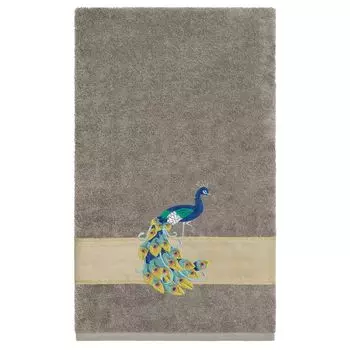 Linum Home Textiles Турецкий хлопок Penelope Набор из 2 украшенных банных полотенец