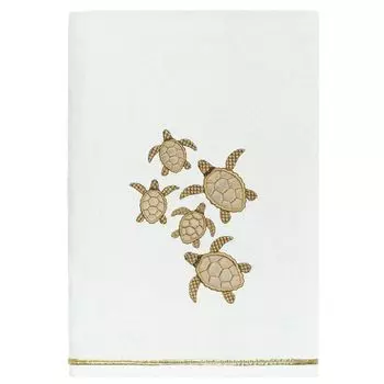 Linum Home Textiles Турецкий хлопок Tortuga Набор украшенных полотенец из 3 предметов