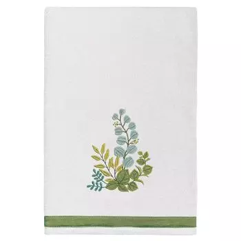 Linum Текстиль для дома Турецкий хлопок Botanica Набор из 2 украшенных банных полотенец