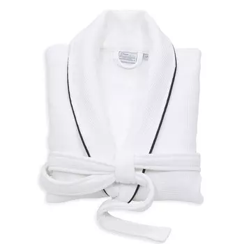 Linum Текстиль для дома Вафельный махровый халат Linum Home Textiles, белый
