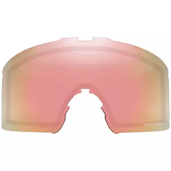 Линзы для очков Oakley Line Miner L, розовое золото