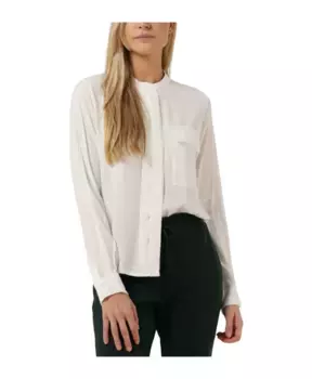 Лиоцелевая блузка Evia Simple, белый