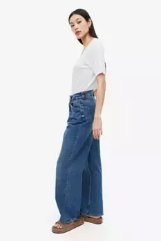 Лиоцелловая футболка H&M, белый