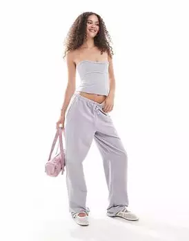 Lioness - топ-бандо из велюра светло-голубого цвета, в комплекте