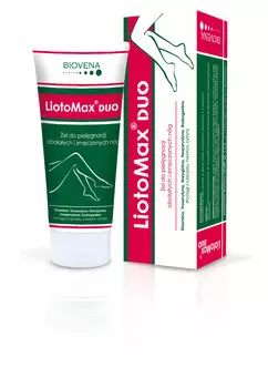 LiotoMax DUO Гель для ухода за больными и уставшими ногами - 100г Biovena