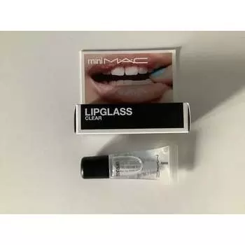 Lip Glass Clear 7 мл Мини-кристально прозрачная формула, Mac
