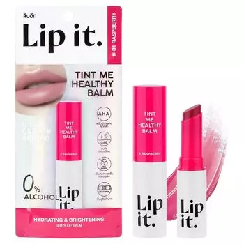 Lip It Бальзам Tint Me Healthy 3г. 01 Малина, Rasberry
