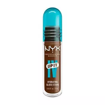 Lip iv увлажняющий блеск для губ блеск для губ NYX Professional Makeup, цвет cocoa quench!, 5 мл