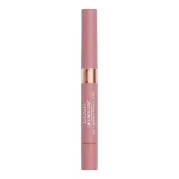 Lip line'n coat карандаш для губ 2 в 1 Gosh, цвет 001 ruby chocolate