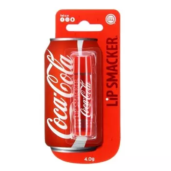 Lip Smacker, Бальзам для губ Coca-cola, Бальзам для губ, Классический, 4г