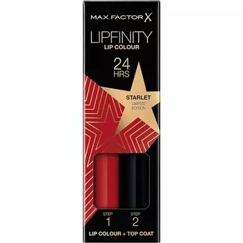 Lipfinity Lip Color 2 Step Rising Stars Collection 88 Starlet, Max Factor
