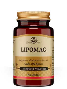 Липомаг 30Cps Альфа-липоевая кислота Solgar