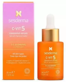 Липосомальная сыворотка для лица, 30 мл Sesderma Serum C-VIT 5