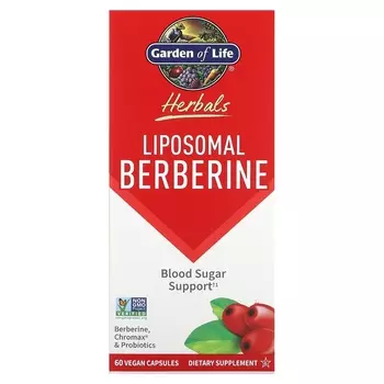Липосомальный берберин Garden of Life Herbals, 60 капсул