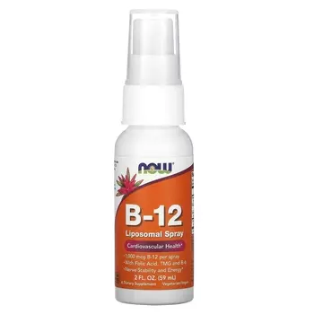 Липосомальный Спрей NOW Foods с витамином B12