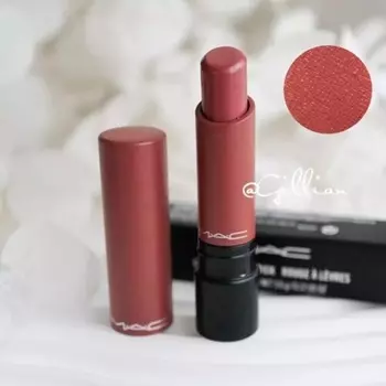 Liptensity Губная помада Smoked Almond Полный размер 0,12 унции Mac