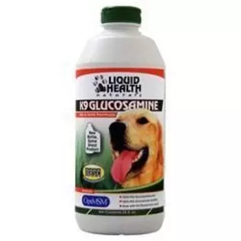 Liquid Health Формула для тазобедренных суставов с глюкозамином K9 для собак 32 жидких унции