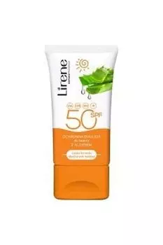 Лирен, Эмульсия для лица с алоэ spf50, Lirene