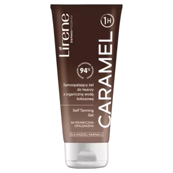 Lirene Caramel гель-автозагар для лица, 75 мл