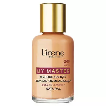Lirene My Master High Coverage Foundation Натуральный омолаживающий тональный крем 30мл