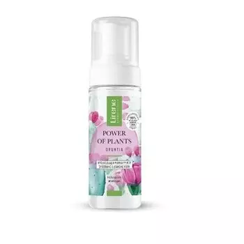 Lirene Plant Power Opuntia Разглаживающая очищающая пенка 150 мл