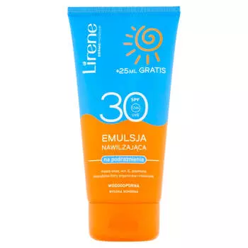 Lirene Солнцезащитная увлажняющая эмульсия от раздражений SPF30 175мл