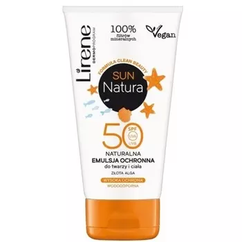 LIRENE Sun Natura Натуральная защитная эмульсия для лица и тела SPF Assorted