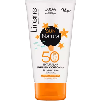 Lirene Sun защитная эмульсия с SPF50+, 120 мл
