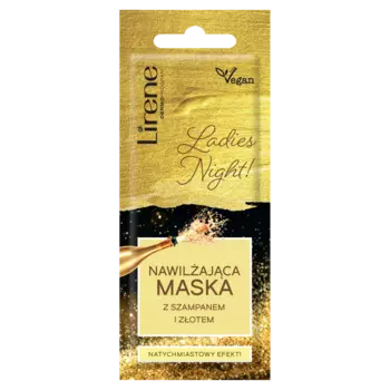 Lirene увлажняющая маска для лица с шампанским, 7 мл