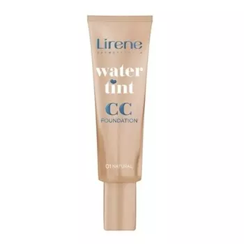 Lirene Water Tint CC Foundation Face Makeup 01 Natural 25мл Assorted