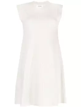 Lisa Yang кашемировое платье мини Naomi, белый
