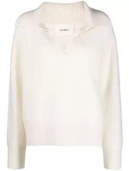 Lisa Yang кашемировый джемпер, белый