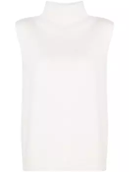 Lisa Yang кашемировый топ The Tova, белый