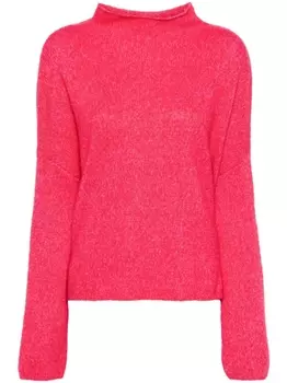 Lisa Yang меланжевый джемпер The Sophia, красный