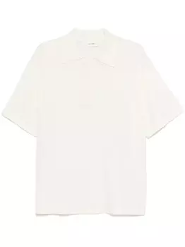 Lisa Yang рубашка поло Carl, белый
