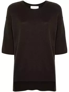 Lisa Yang свитер Camille, коричневый