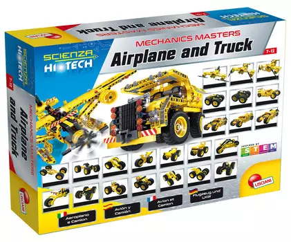 Lisciani, Scienza Hi-Tech, машиностроительный комплект