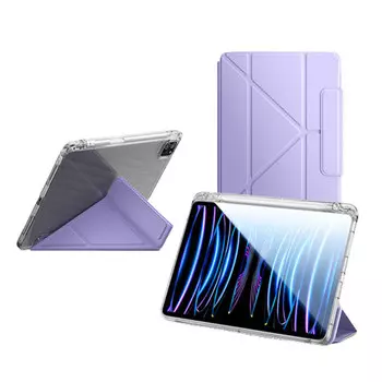 LISEN Leeson Защитный чехол с плоской пластиной Lisen, Sakura Pink 720° Magnetic Invisible Pen SlotAnti-Drop Airbag