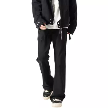 LISENPOK Джинсы унисекс, Винтажный синий (шнурок)