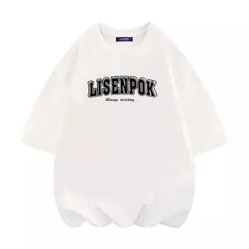 LISENPOK Футболка унисекс, Железно-серый