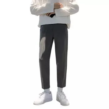 LISENPOK Повседневные брюки унисекс, Черный