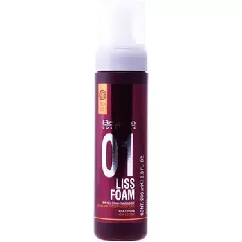 Liss Foam Мусс-выпрямитель легкой фиксации 200 мл, Salerm Cosmetics