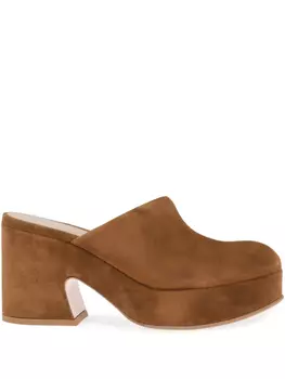 Лисс мюли Gianvito Rossi, коричневый