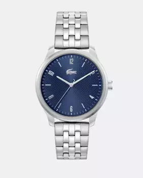 Лиссабон 2011325 стальные мужские часы Lacoste Watches, серебряный