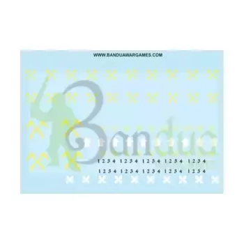 Лист с наклейками Жнецов, Decal Sheets (Bandua Wargames)